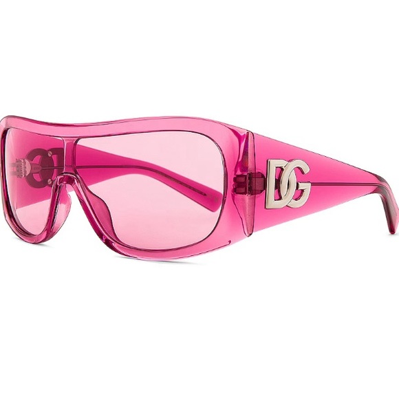 Dolce and Gabbana authentic pink mask sunglasses - Picture 3 of 3